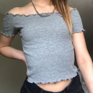 SOLD ON DEPOP Brandy Melville Off the should top